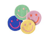 Wool Felted Smiley Coasters