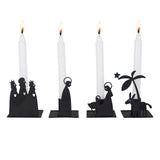 Mini Nativity Candleholder Set