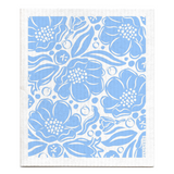 Amazing Swedish Dishcloth - Blue Flora