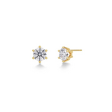 Crown Studs L Gold