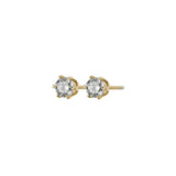 Crown Studs Mini Gold Earrings