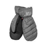 Down Puffer Mittens - Grey