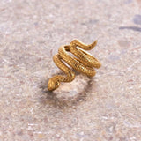 Snake Ring Gold