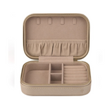 Jewelry Travel Case L Light Clay Gold