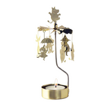 Rotating Candle Holder - Moomin Family Gold