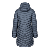 Women's Ultra Light Down Parka - Metallic Blue