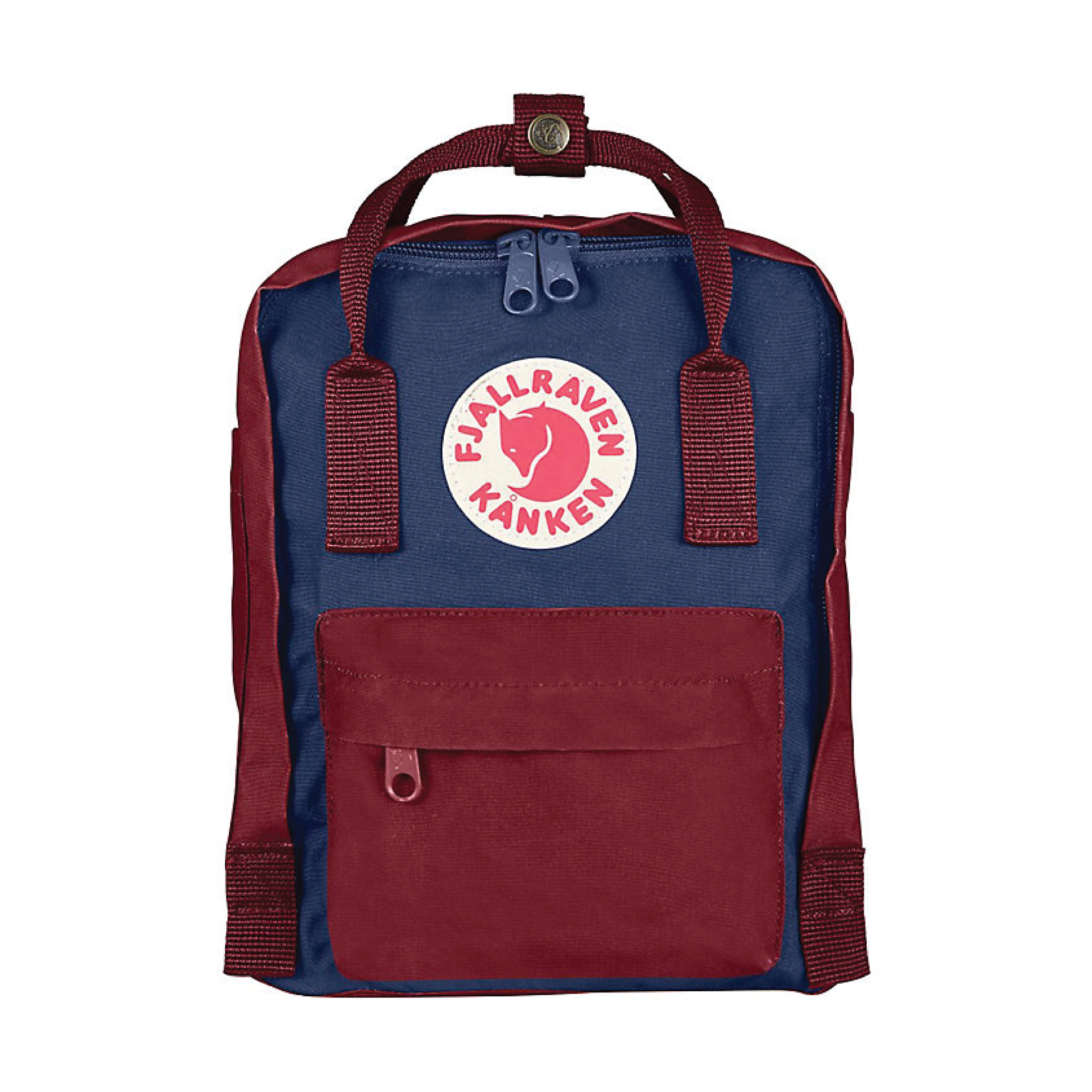 Kanken Mini Backpack Royal Blue Ox Red Scandinavian North